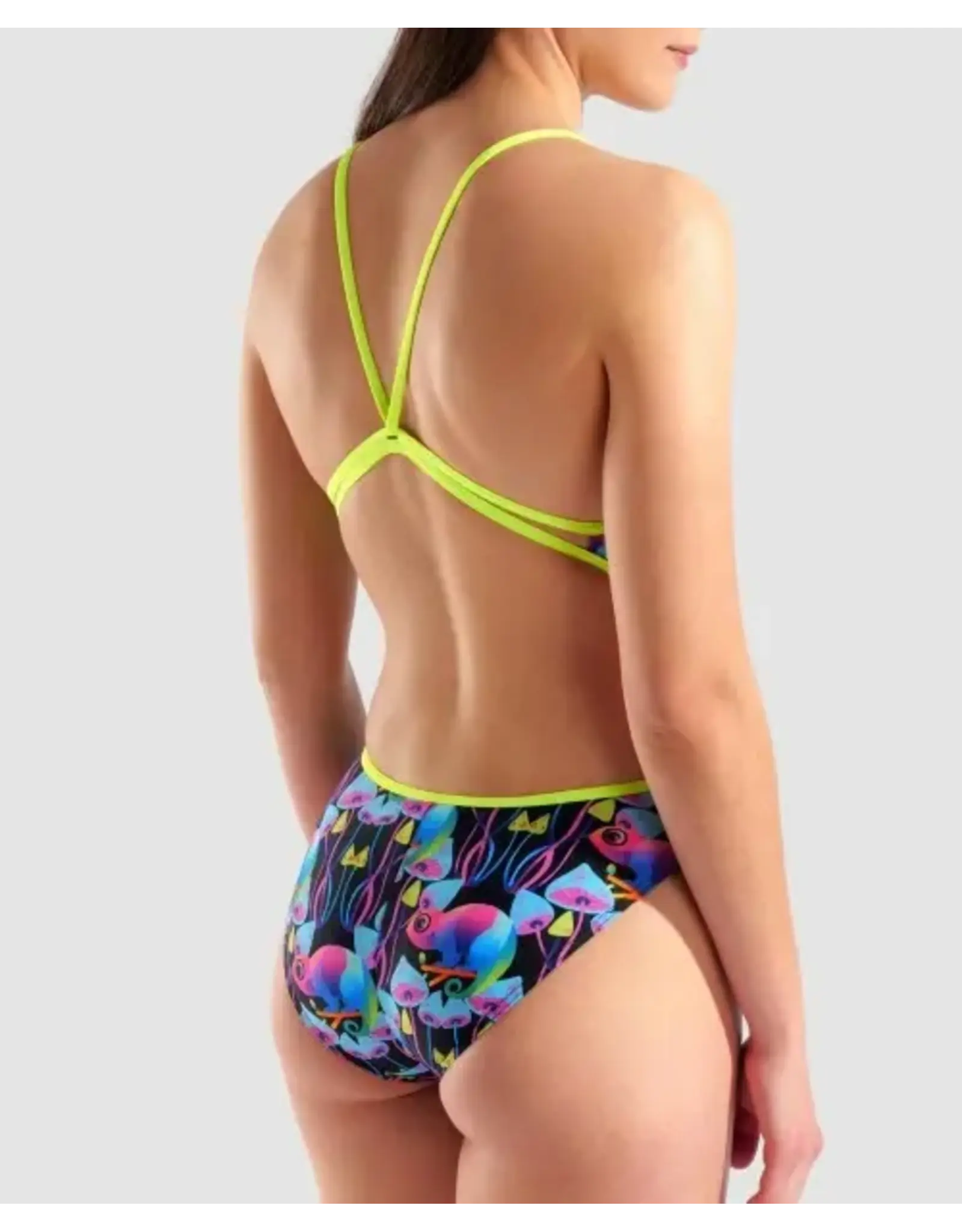 ARENA ARENA LACE BACK PRINT SUIT