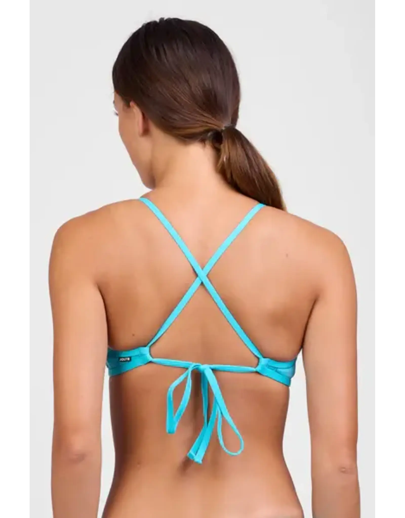 JOLYN JOLYN TOMCAT PRINT BIKINI TOP