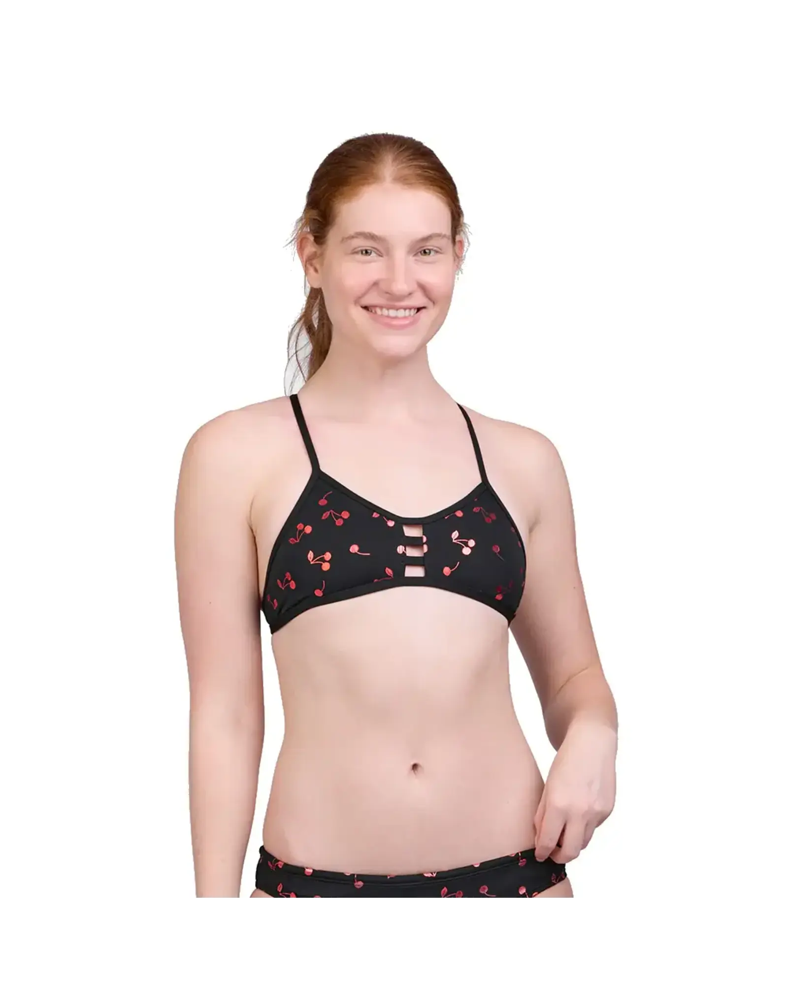 JOLYN JOLYN TOMCAT PRINT BIKINI TOP