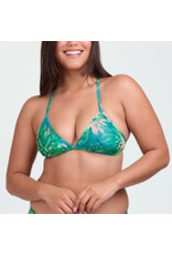 JOLYN JOLYN TRIANGLE PRINT BIKINI TOP