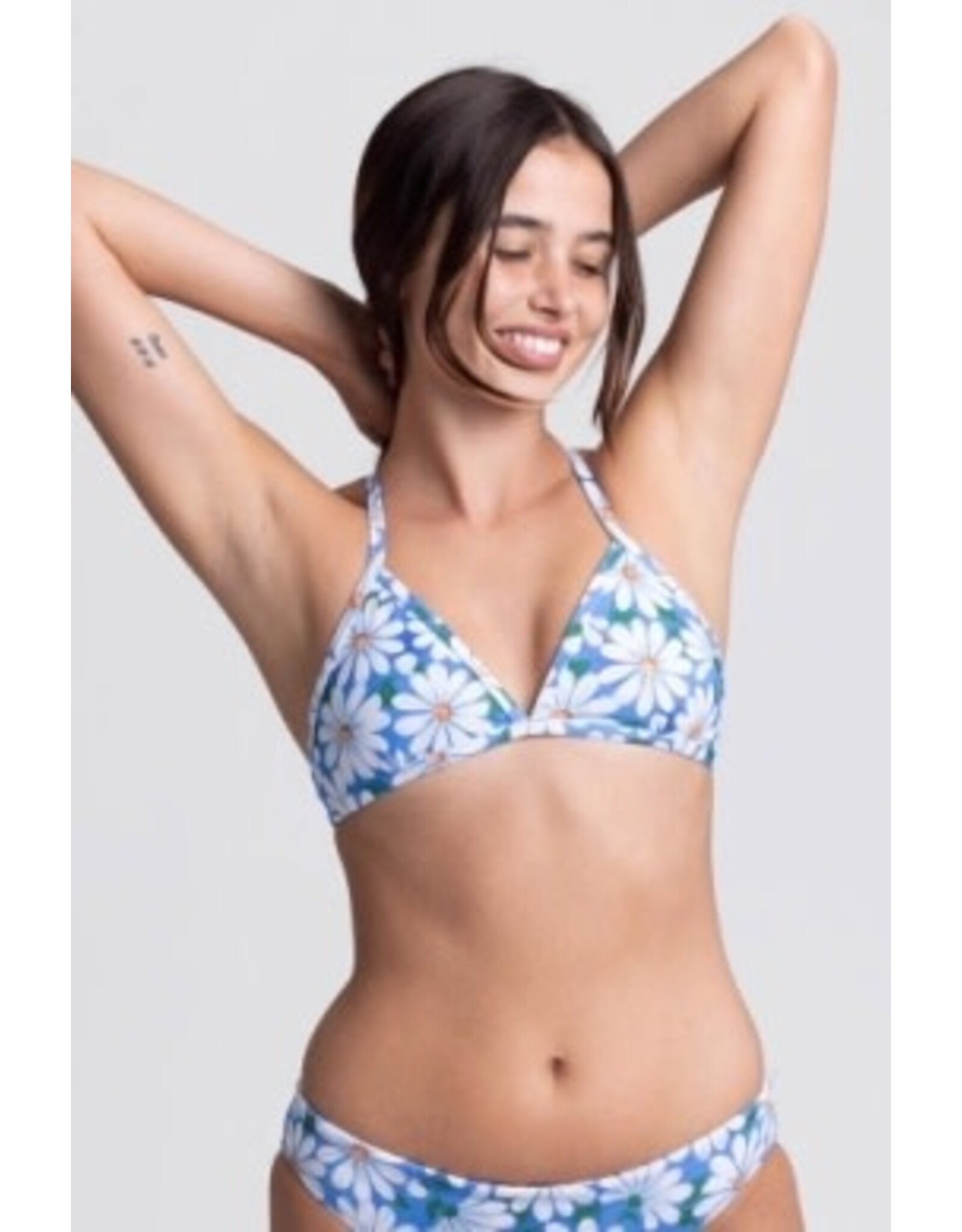 JOLYN JOLYN TRIANGLE PRINT BIKINI TOP