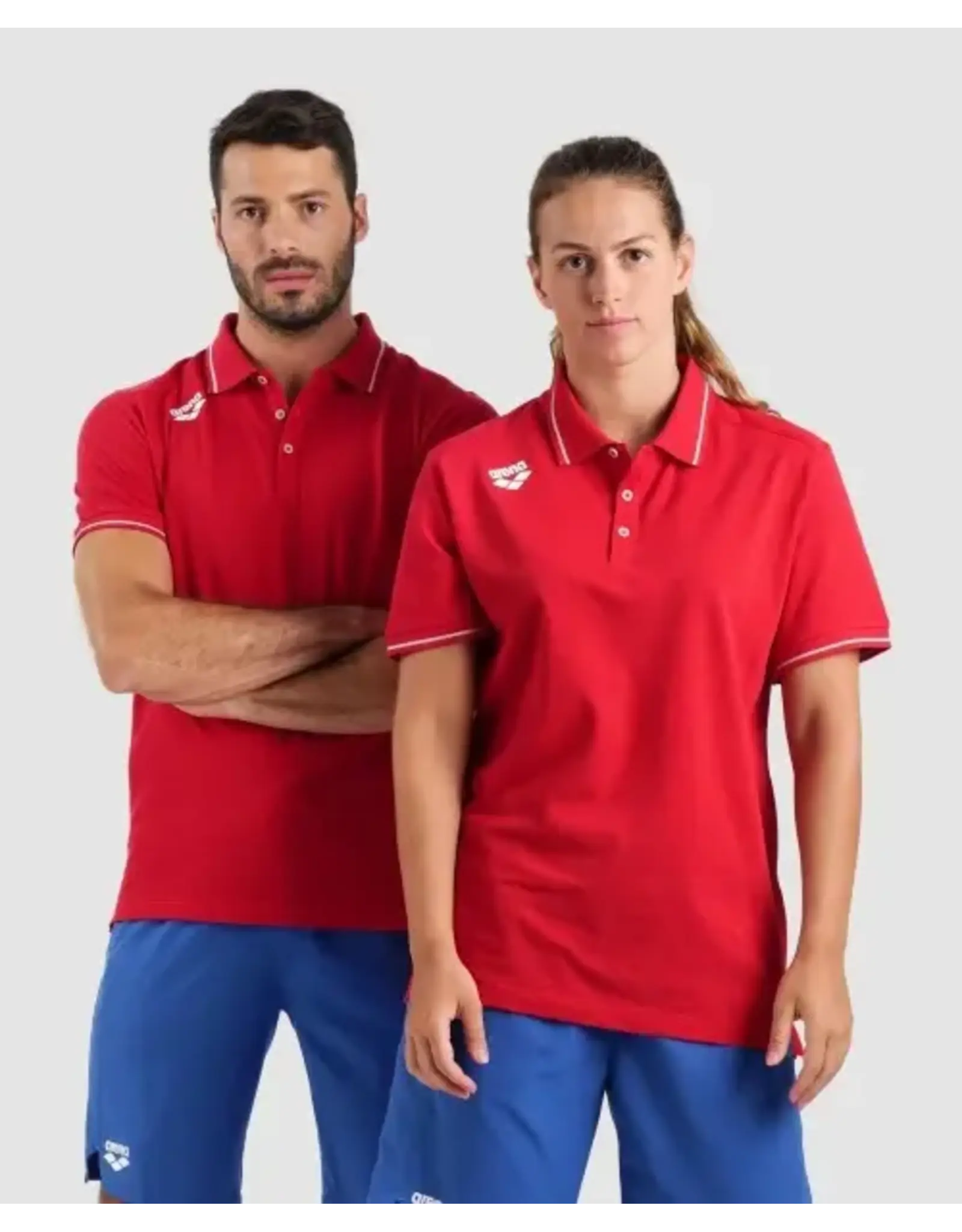 ARENA ARENA TEAM SOLID COTTON POLO SHIRT UNISEX