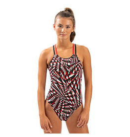 DOLFIN DOLFIN RELIANCE PRINTED DOUBLE X BACK ONE PIECE