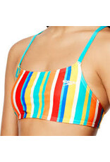 SPEEDO SPEEDO SOLID + PRINTED STRAPPY BIKINI TOP