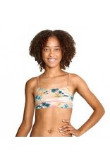 SPEEDO SPEEDO SOLID + PRINTED STRAPPY BIKINI TOP