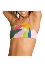 SPEEDO SPEEDO SOLID + PRINTED STRAPPY BIKINI TOP