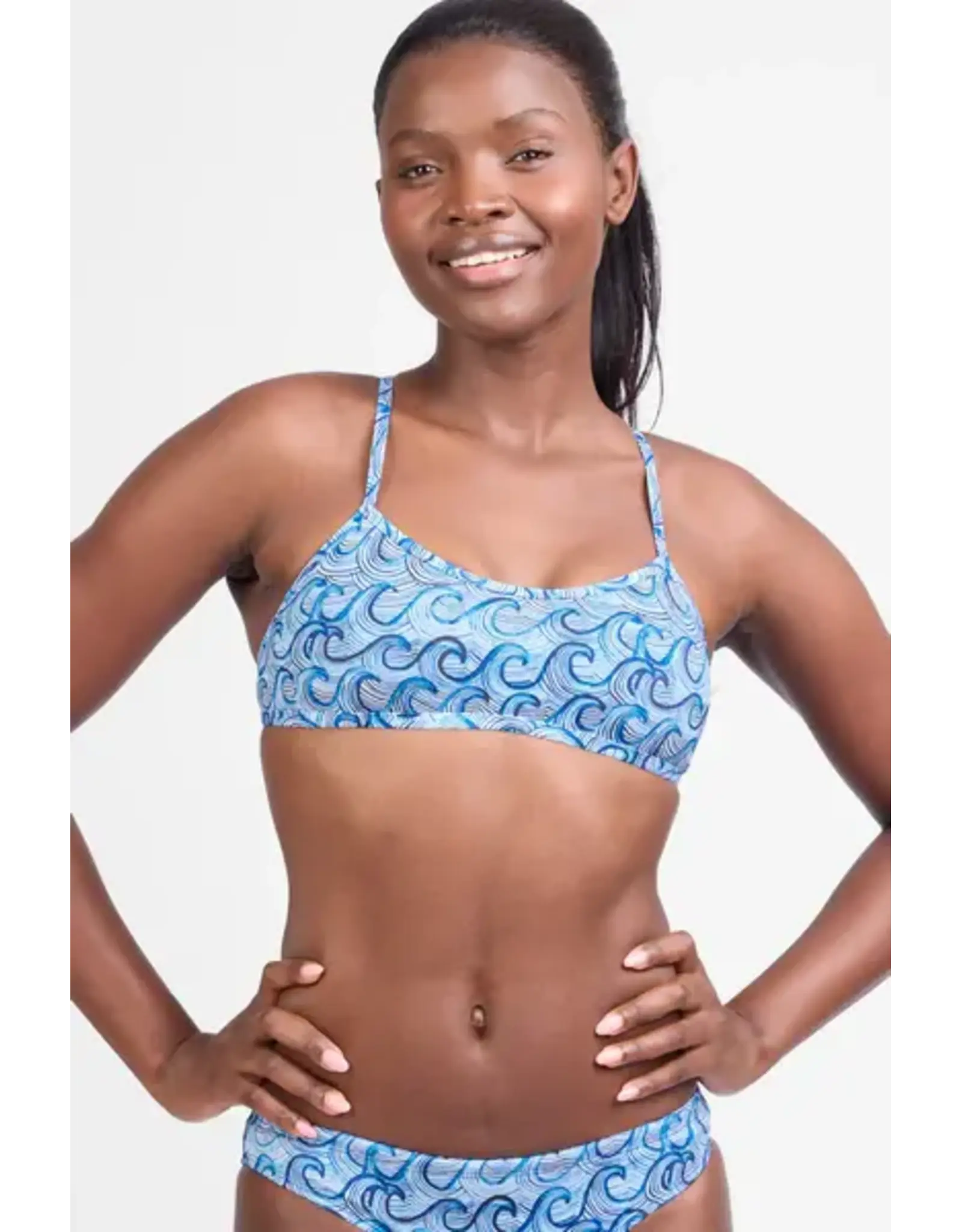 JOLYN JOLYN JOCELYN PRINT BIKINI TOP