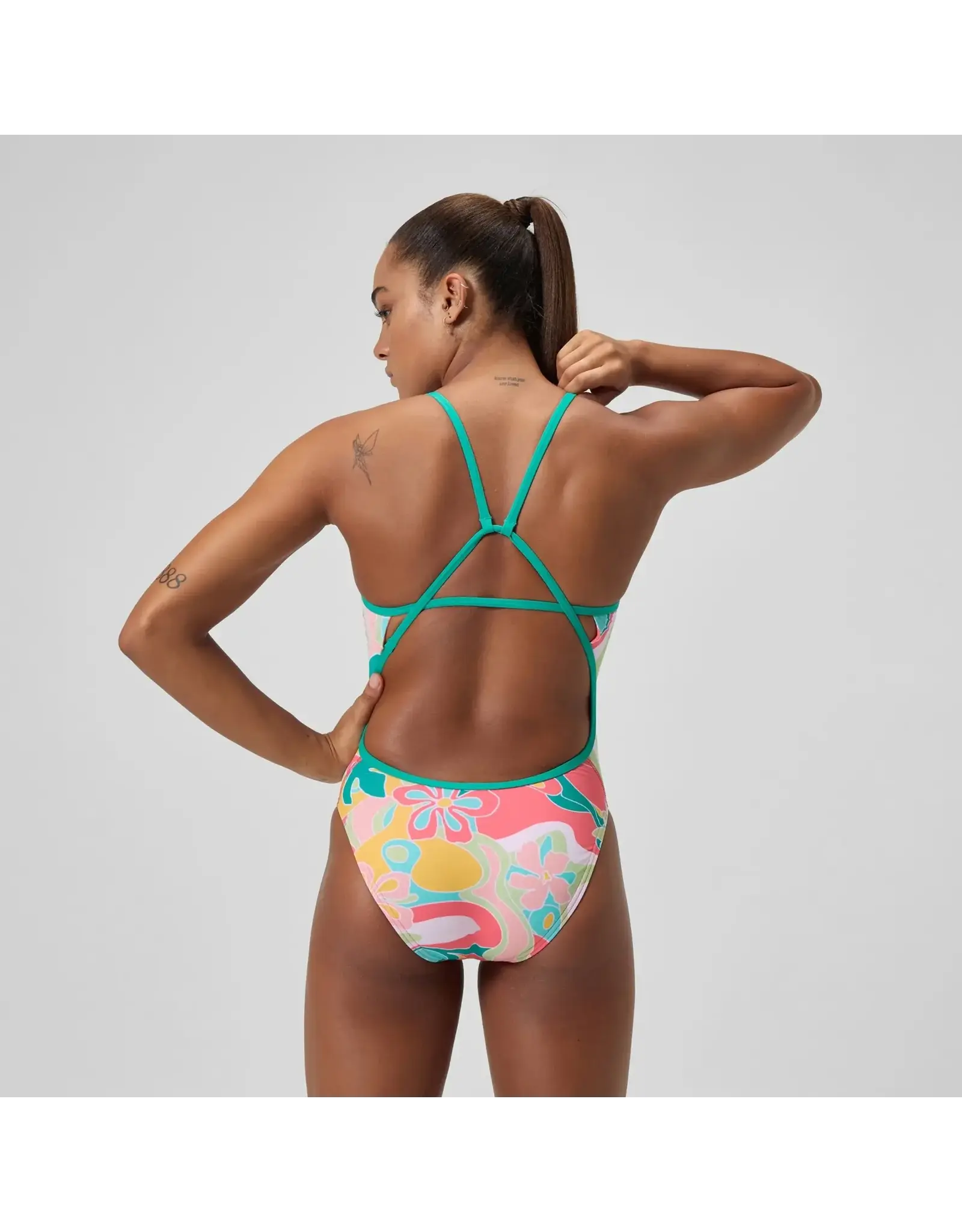 SPEEDO SPEEDO PRINTED TRI BACK 1 PC