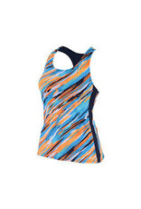 DOLFIN DOLFIN AQUASHAPE RACEBACK PRINTED TANKINI TOP