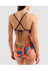 ARENA ARENA PRINTED TIE BACK ONE PIECE SUIT