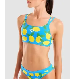 ARENA ARENA PRINTED BIKINI BANDEAU TWO-PIECE SET