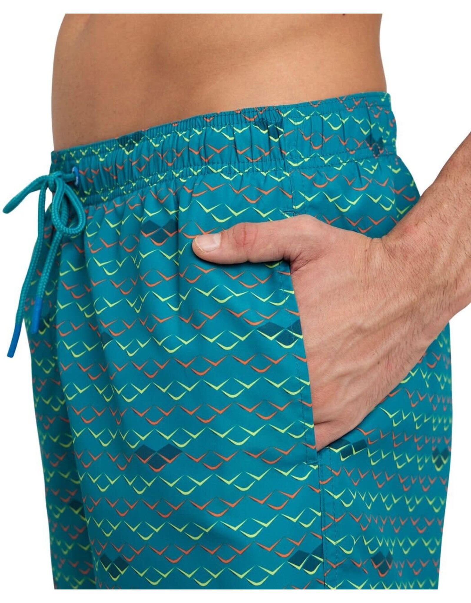 ARENA ARENA MEN'S BEACH BOXER ALLOVER PRINT SHORT