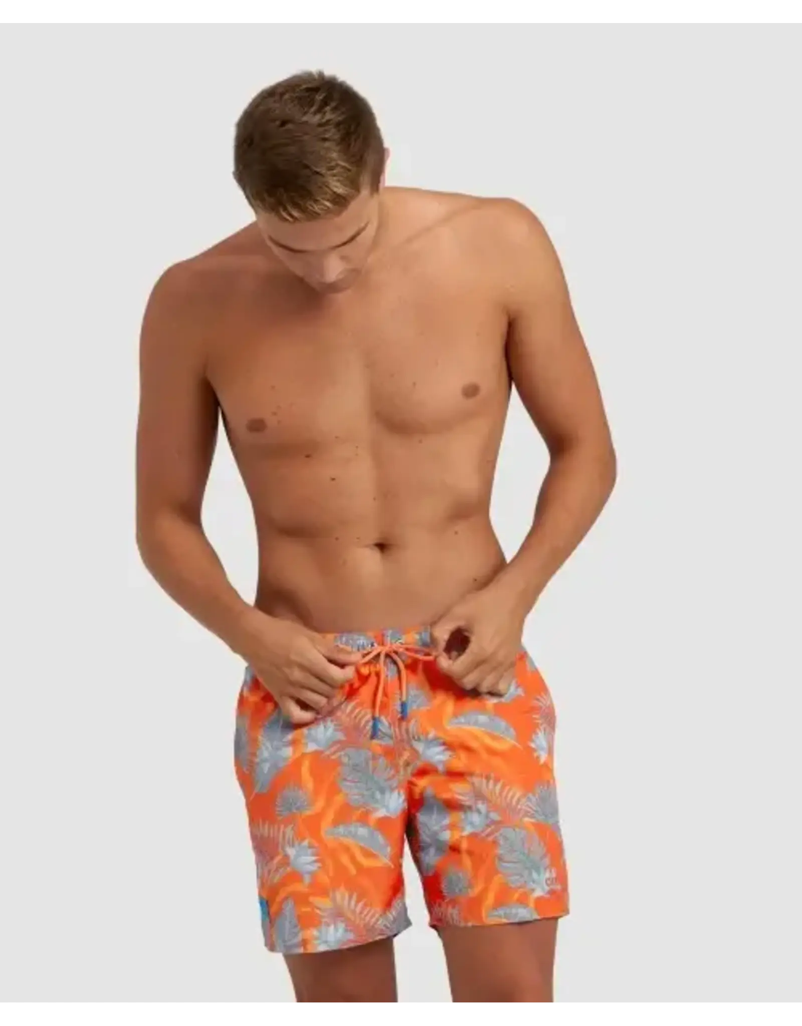 ARENA ARENA MEN'S BEACH BOXER ALLOVER PRINT SHORT