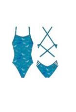 JOLYN JOLYN GAVIN 2 ONESIE PRINT