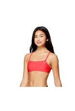 SPEEDO SPEEDO SOLID + PRINTED STRAPPY BIKINI TOP