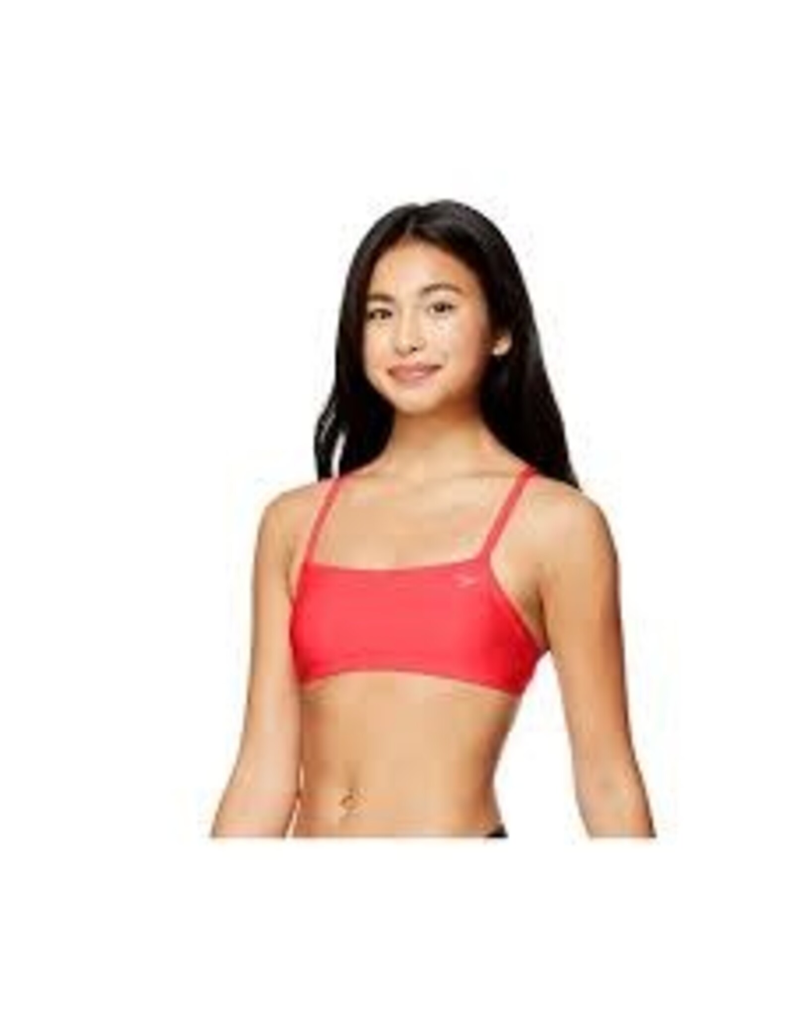 SPEEDO SPEEDO SOLID + PRINTED STRAPPY BIKINI TOP