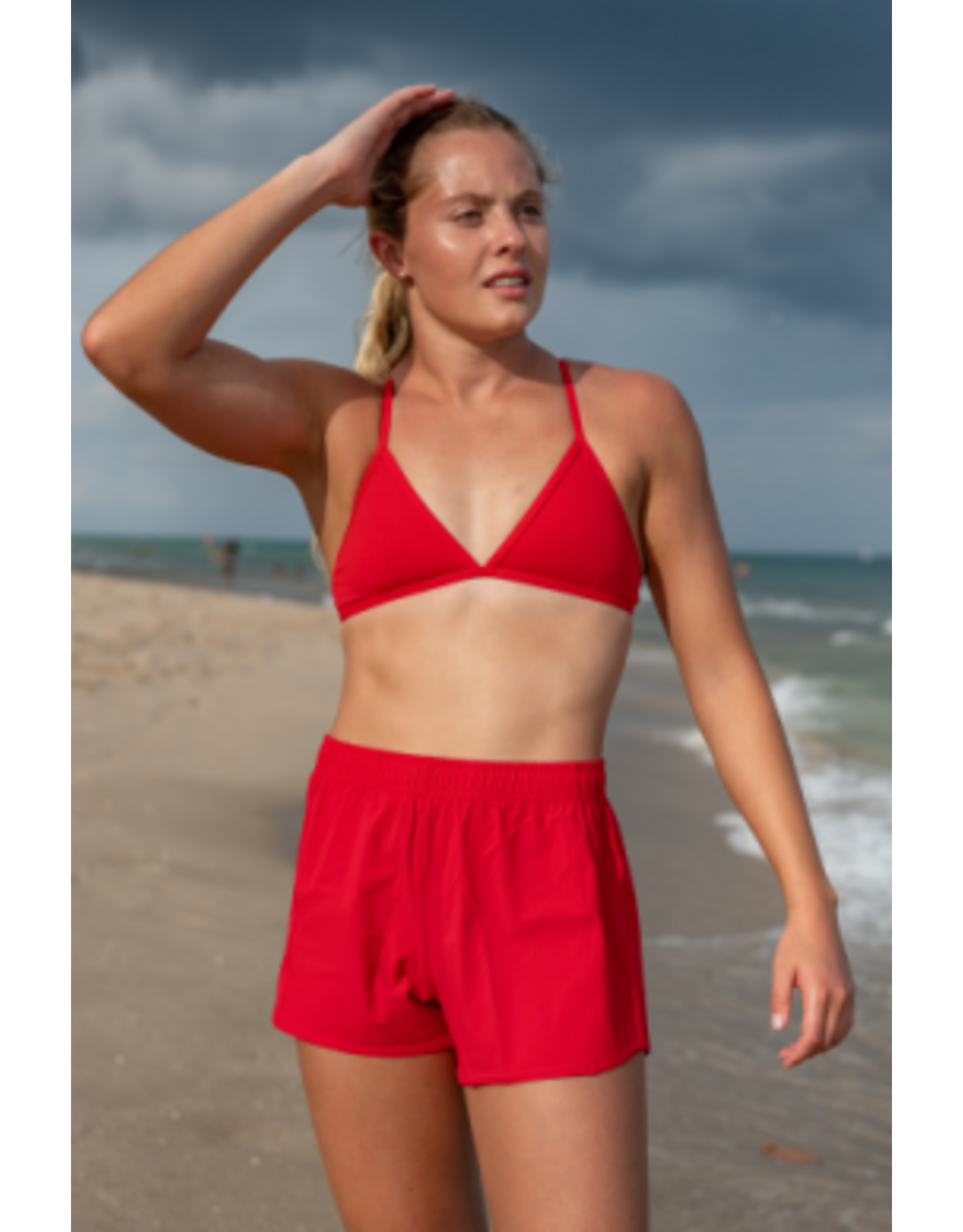 JOLYN JOLYN JANIE HIGH WAISTED RUN SHORT
