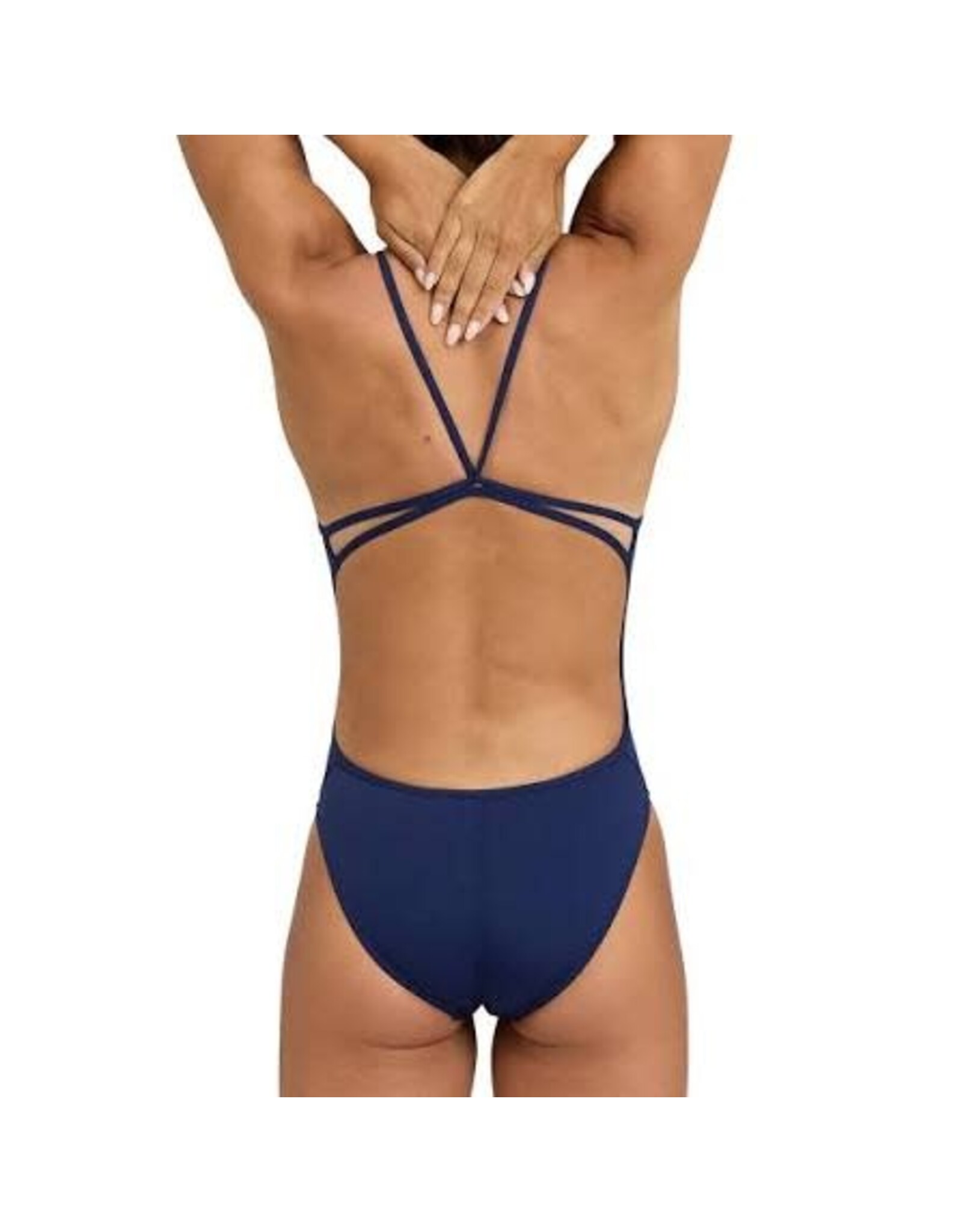 ARENA ARENA TEAM SOLID LACE BACK NAVY-WHITE