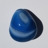 La Licornerie (XX) Agate bleue teintée