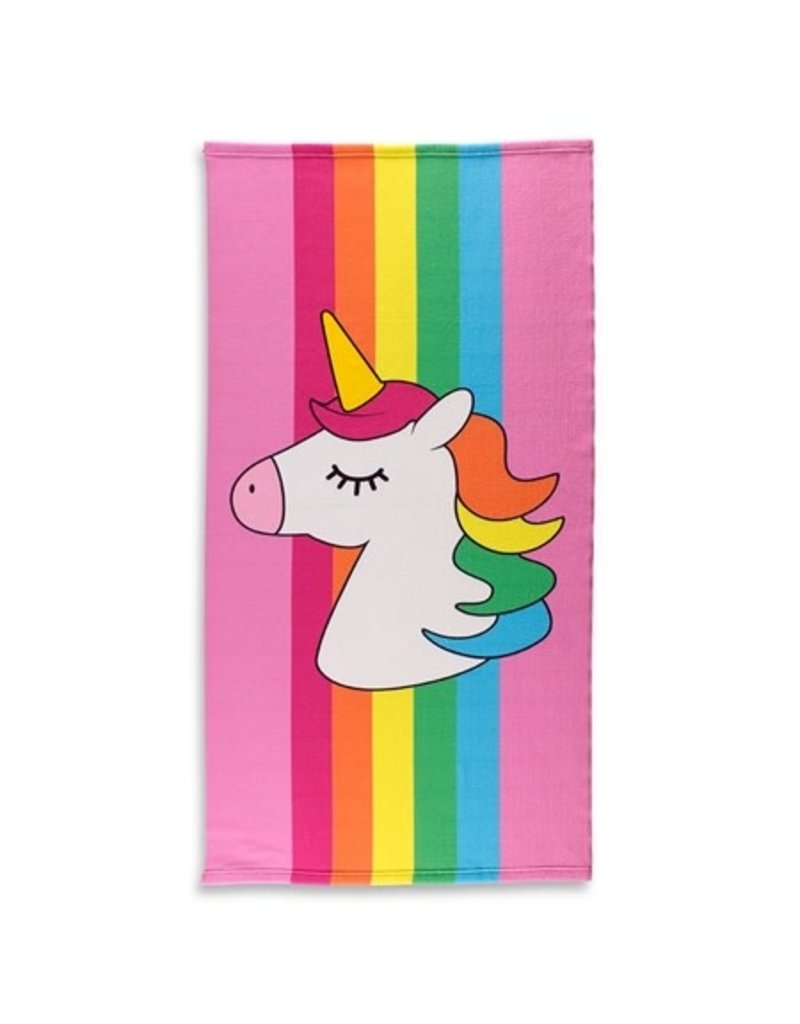 Top Trenz Serviette De Plage Emojis Licorne