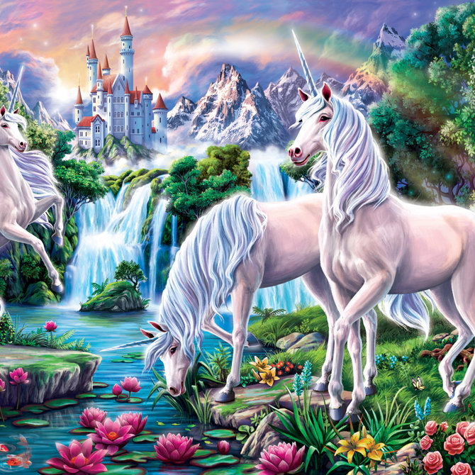 La Licornerie Casse-tête 1000 pièces Unicorn Paradise