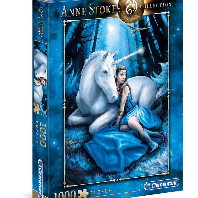 La Licornerie Casse-tête 1000 morceaux Anne Stokes Lune Bleue