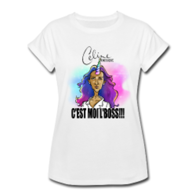 La Licornerie T-Shirt Céline Dicorne "C'est moi l'boss"