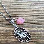 La Licornerie ♥♥ Unicorn stainless steel chain with pink charm