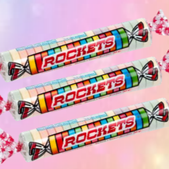 La Licornerie Bonbons Rockets rouleau unitaire