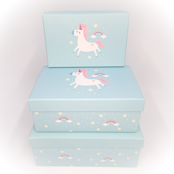 La Licornerie Unicorn patterned box