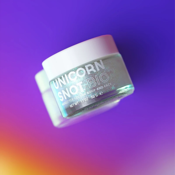 La Licornerie Unicorn Snot Holographic Glitter Gel for body and face