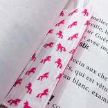 La Licornerie ♥♥ Fabric bookmark