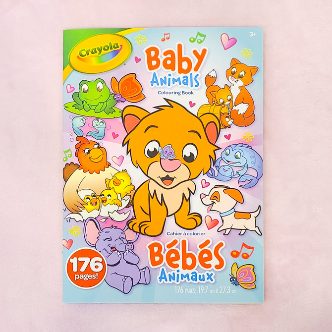 La Licornerie Baby Animals Coloring Book