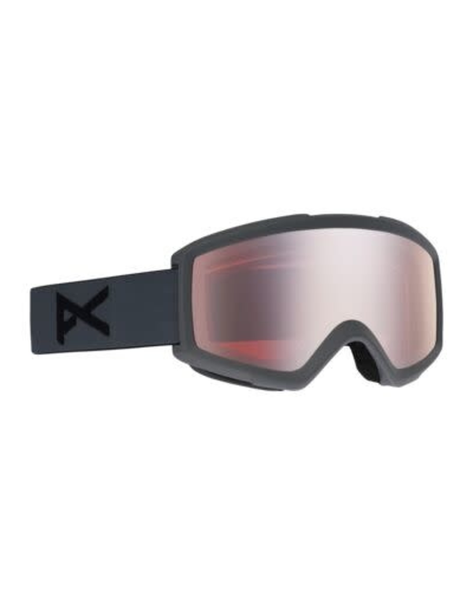 Anon Helix 2.0 Goggle W/Spare Lens Black/Silver Amber Lens 