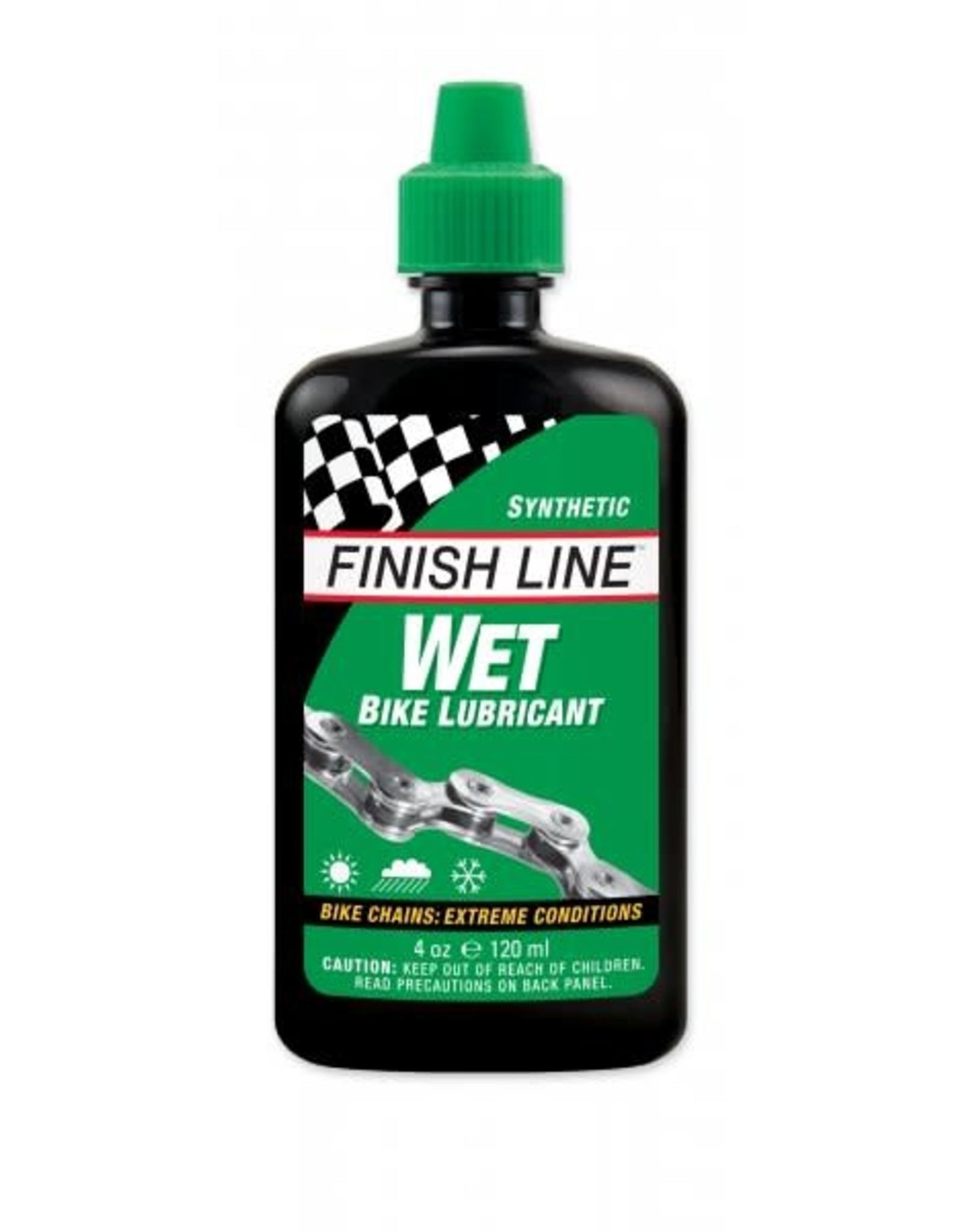 Finish Line WET Bike Chain Lube - 4 fl oz, Drip - Pathfinder of WV