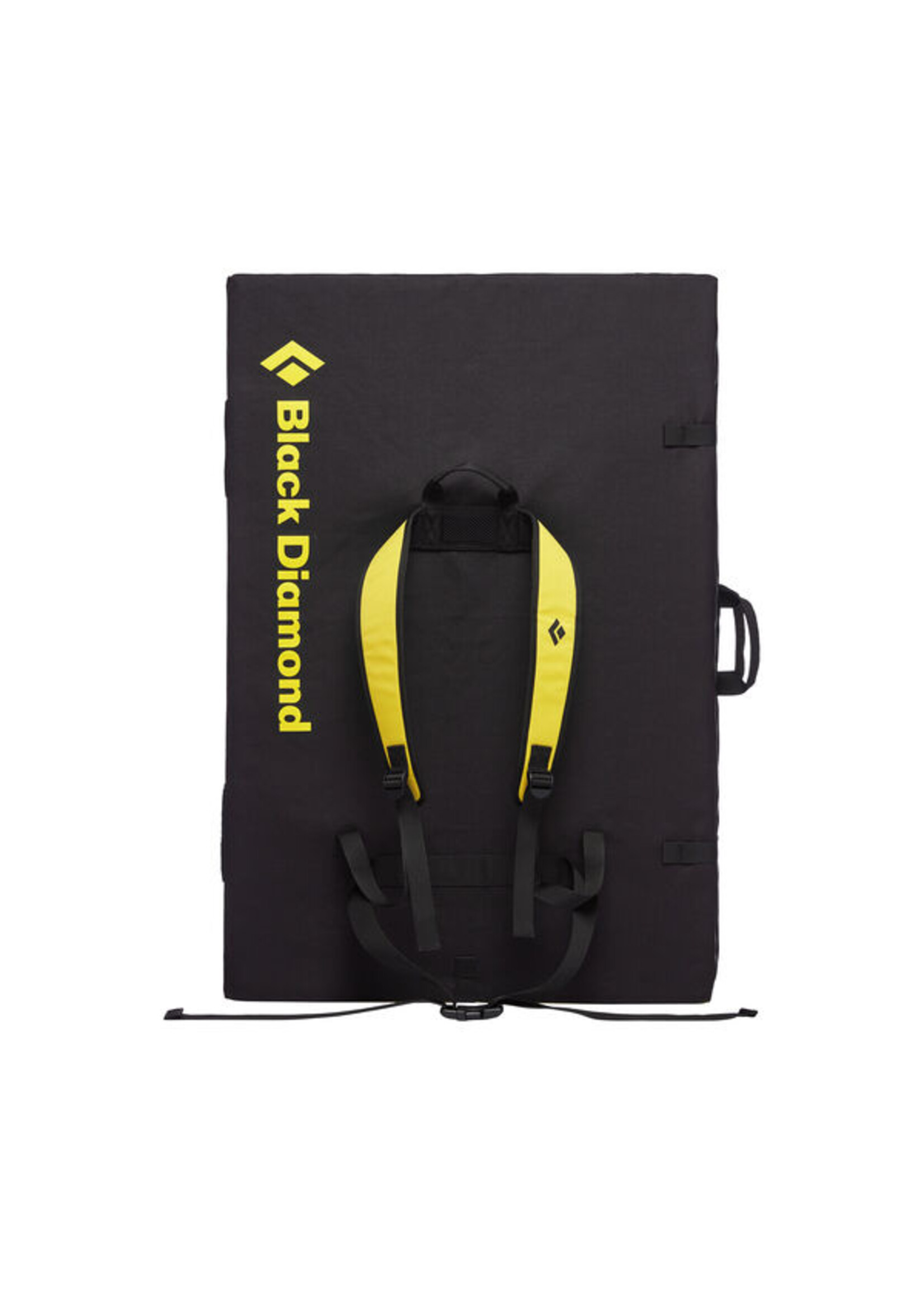 Black Diamond CIRCUIT Crash Pad - Black/Lemon Grass