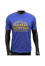 Pathfinder Linescape Crew Tee Royal/Gold