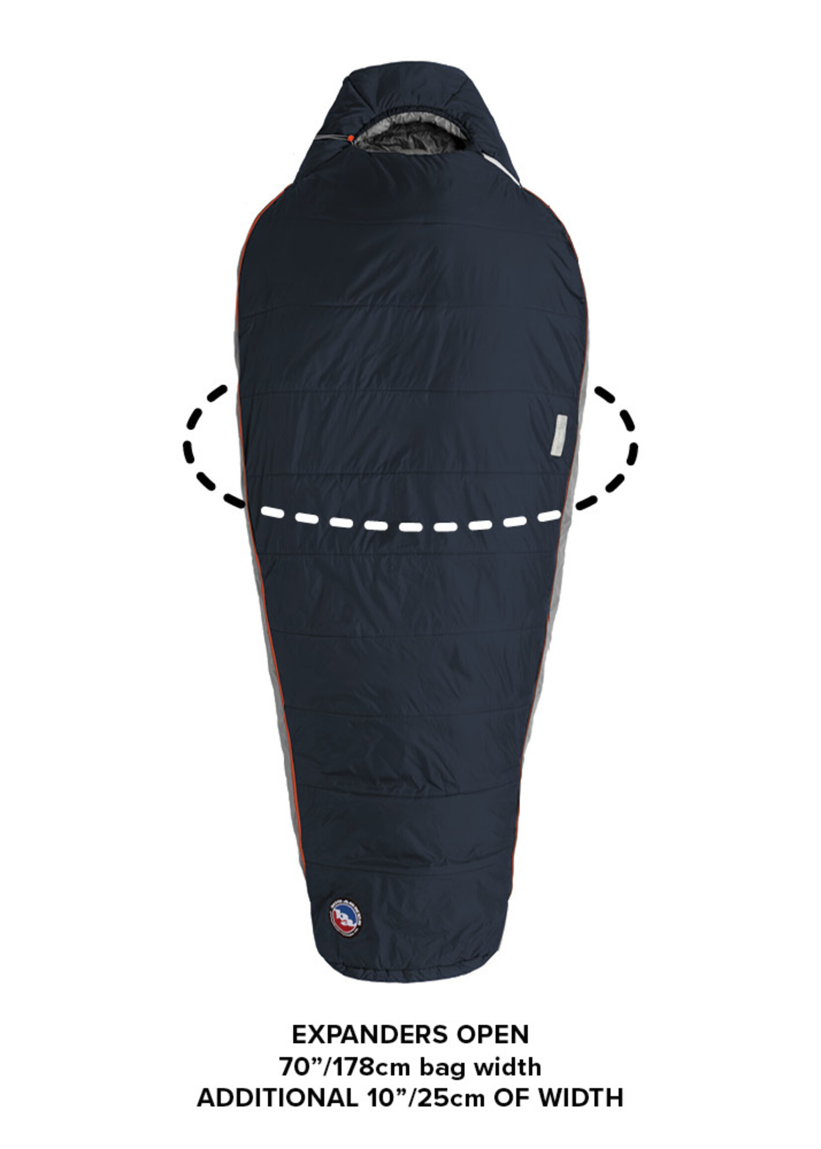 Big Agnes Torchlight Camp 35 (FireLine Pro) REGULAR LEFT