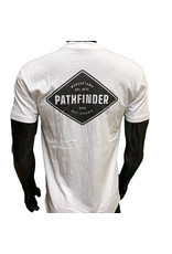 Pathfinder Diamond Tee White/Black