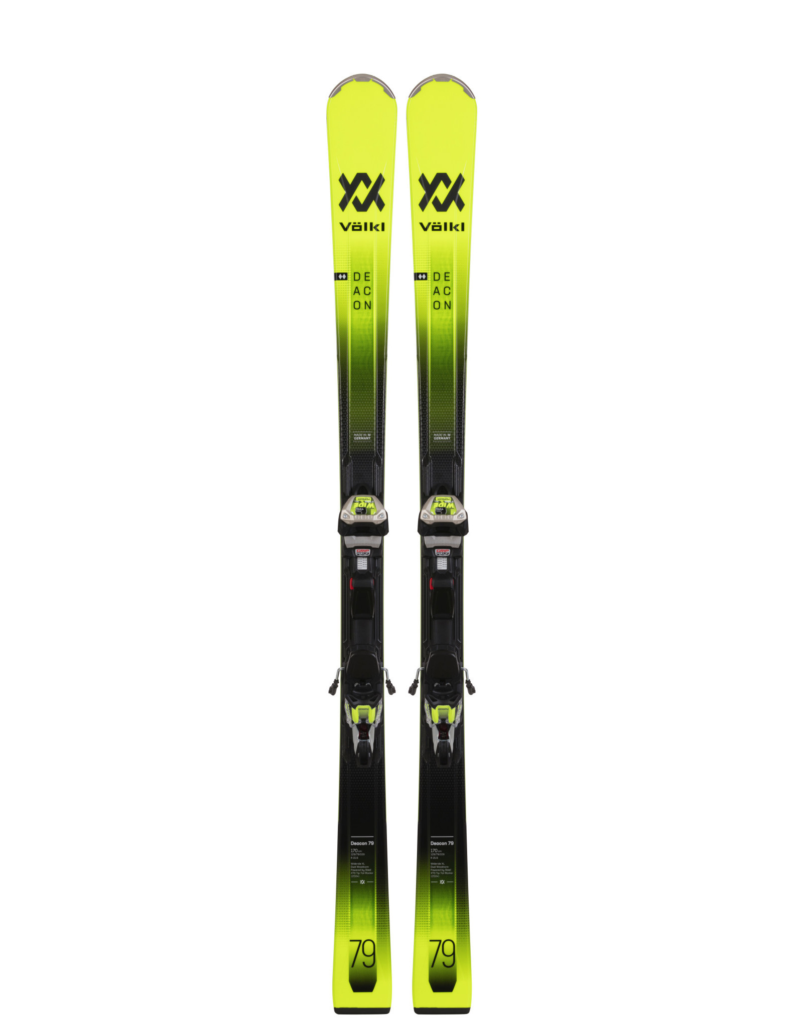 Volkl DEACON 79 IPT+ IPT WR XL 12 TCX GW Ski Package