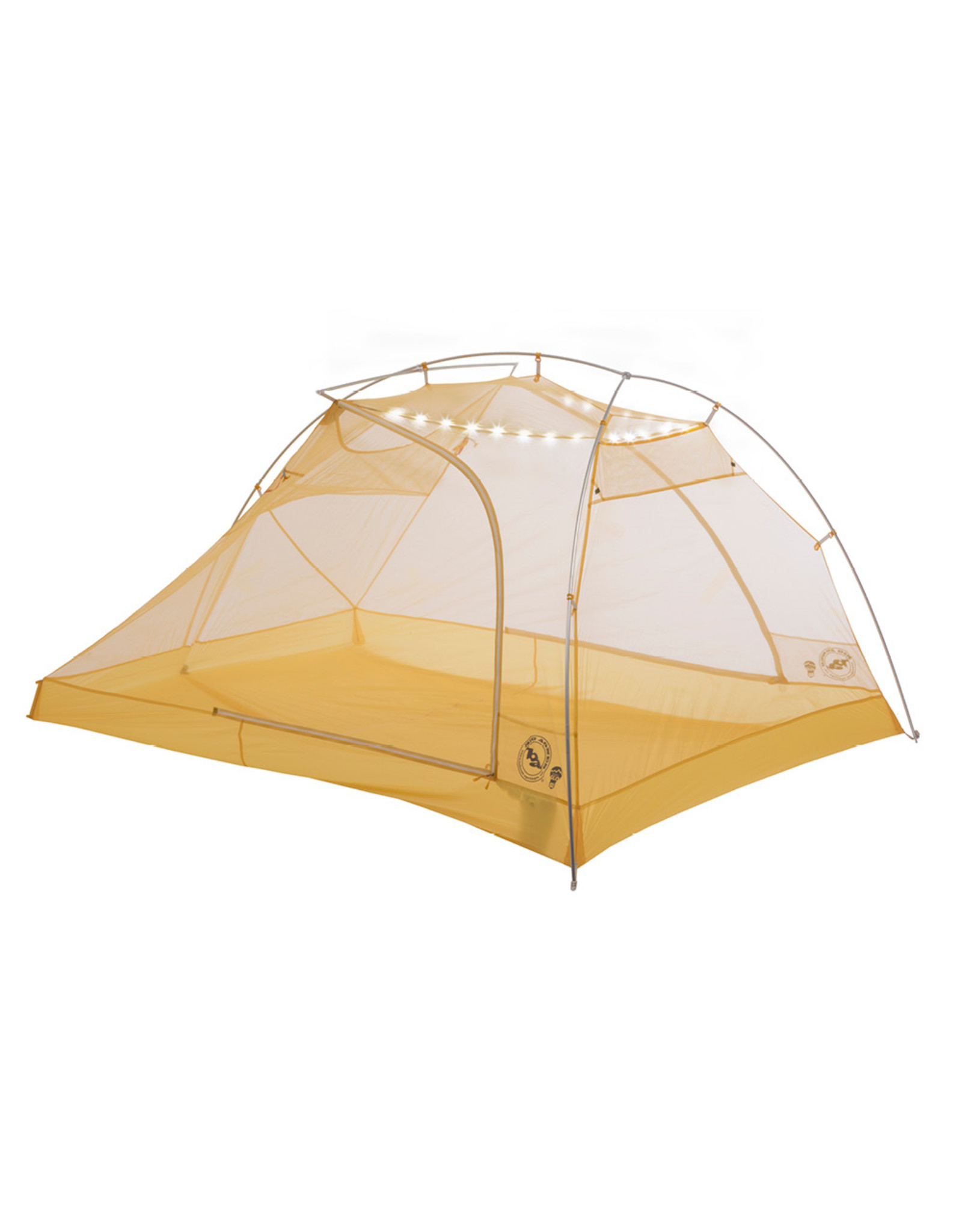 Big Agnes Tiger Wall UL3 mtnGLO Solution Dye - Gray/Yellow