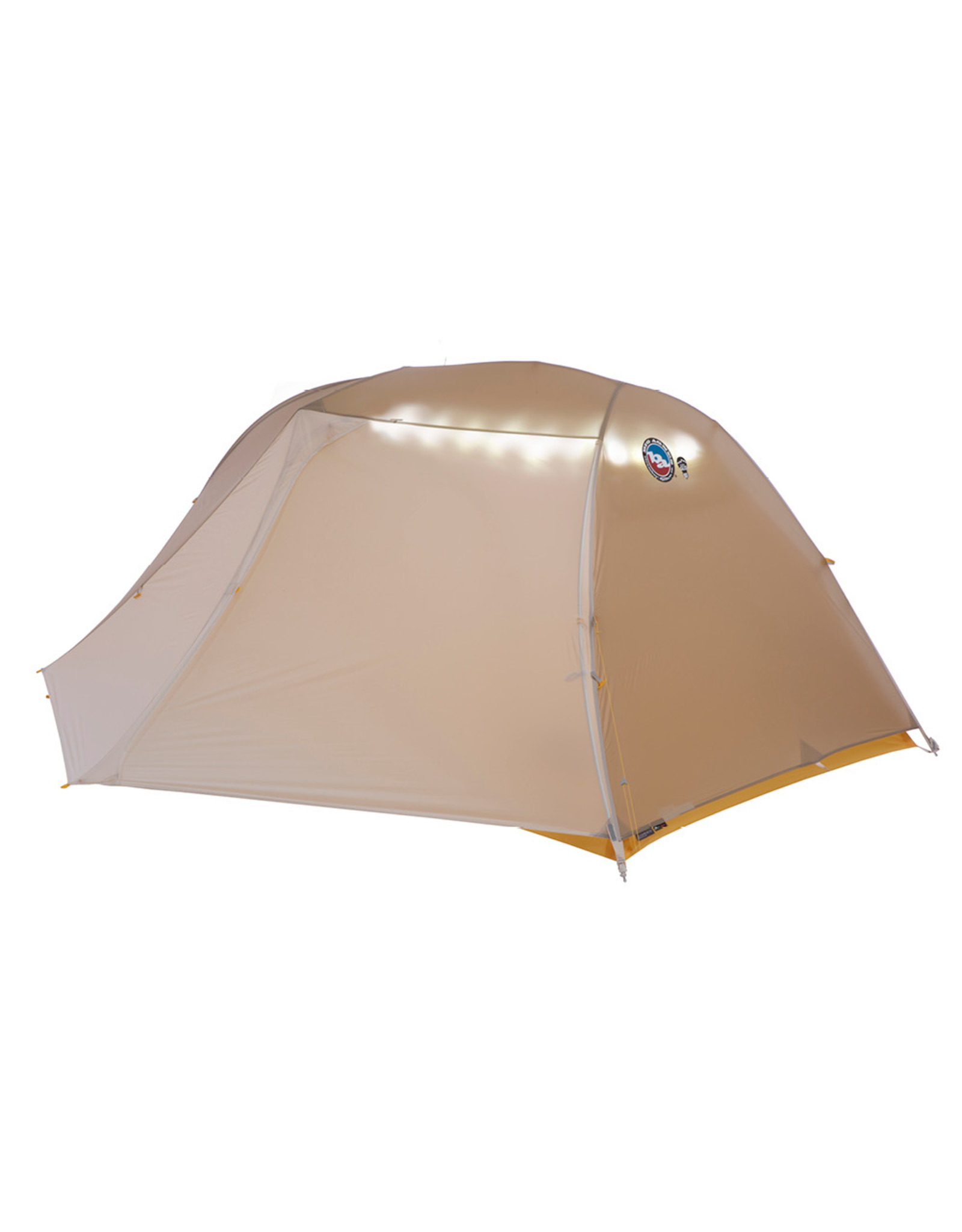 Big Agnes Tiger Wall UL2 mtnGLO Solution Dye - Gray/Yellow