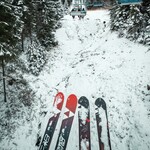 Skiing