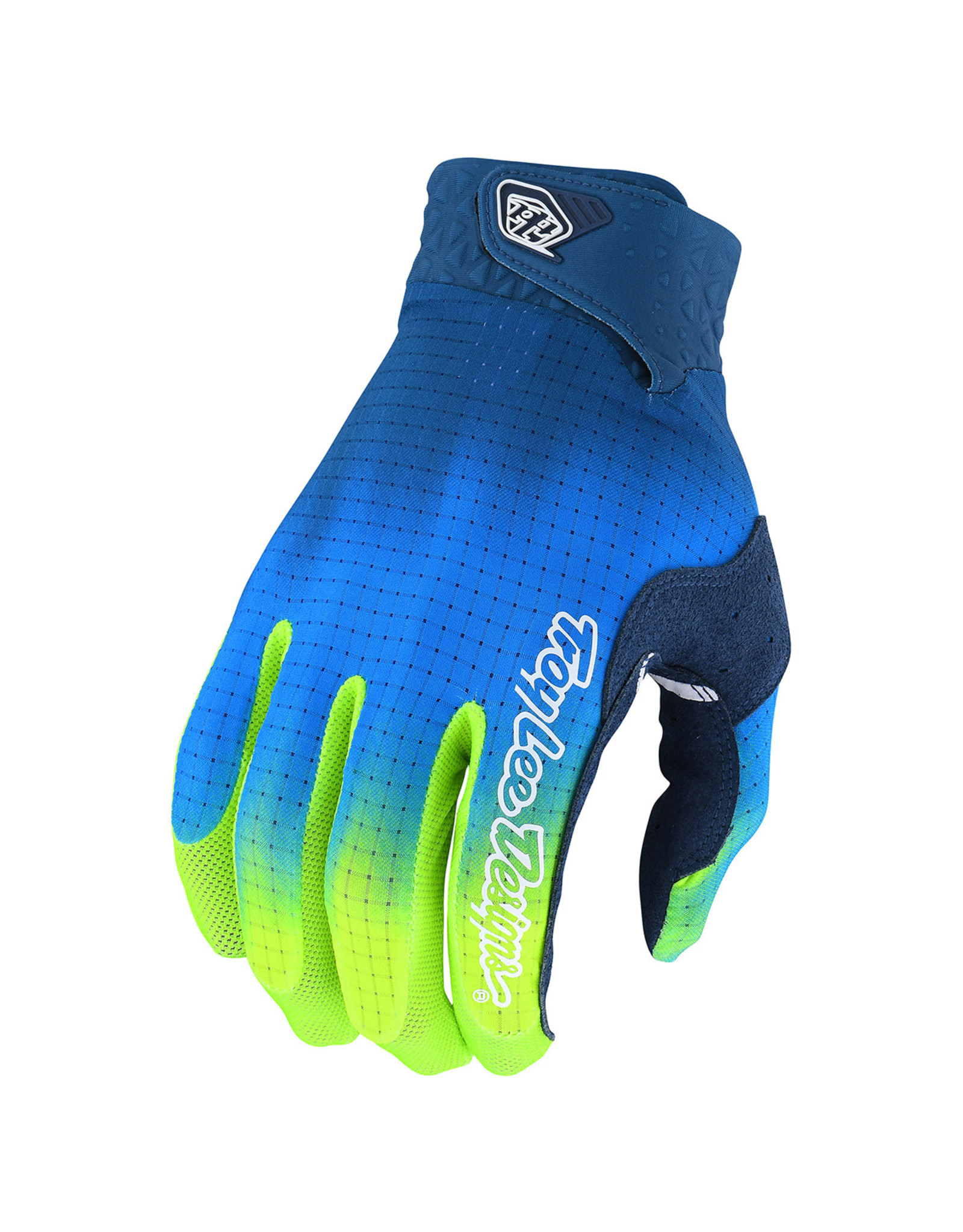 Troy Lee Designs Air Glove; Jet Fuel Navy/Yellow