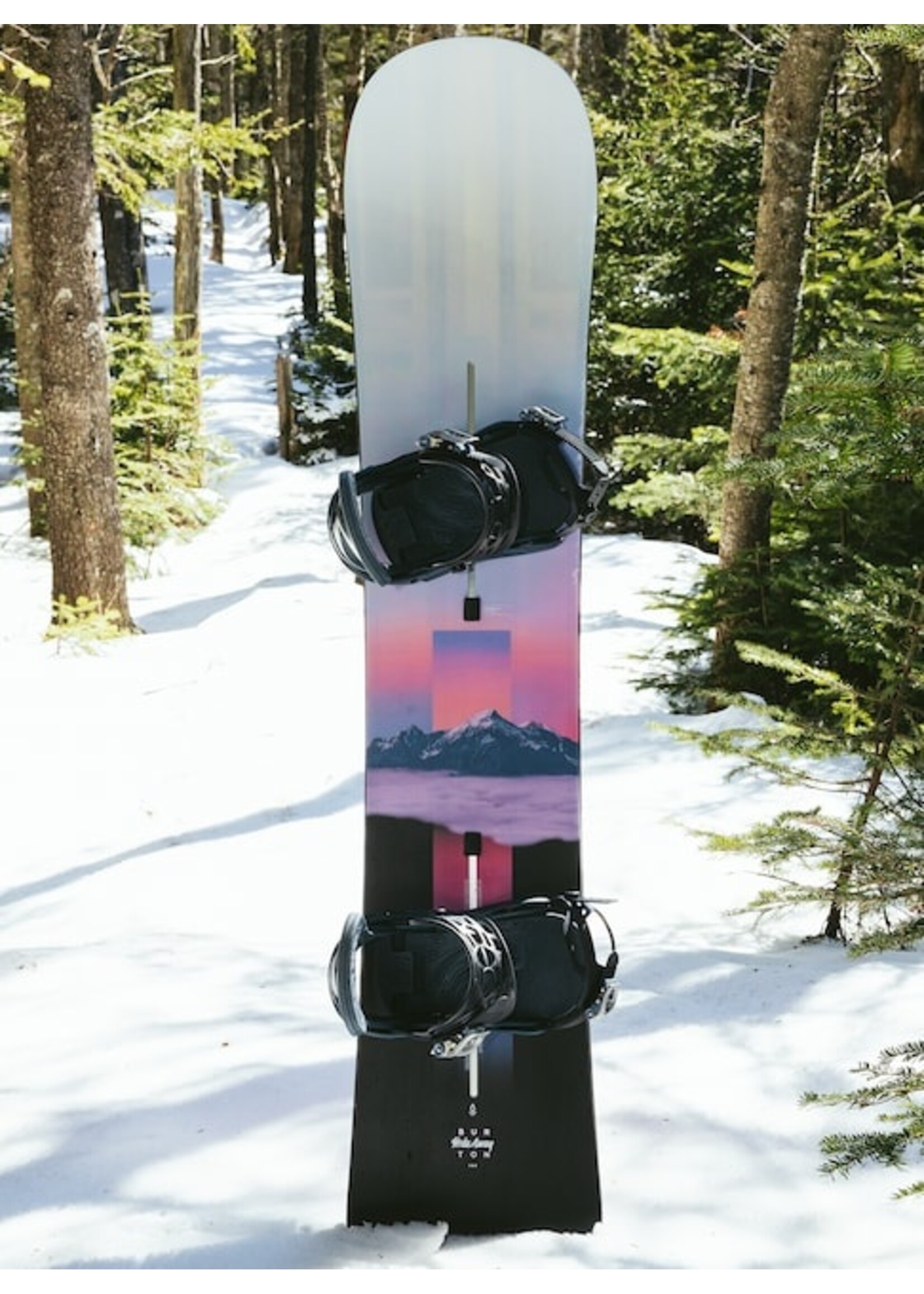 Burton 2024 Women's Hideaway Flat Top Snowboard - Pathfinder Burton 2024 Women's Hideaway Flat Top Snowboard - Pathfinder