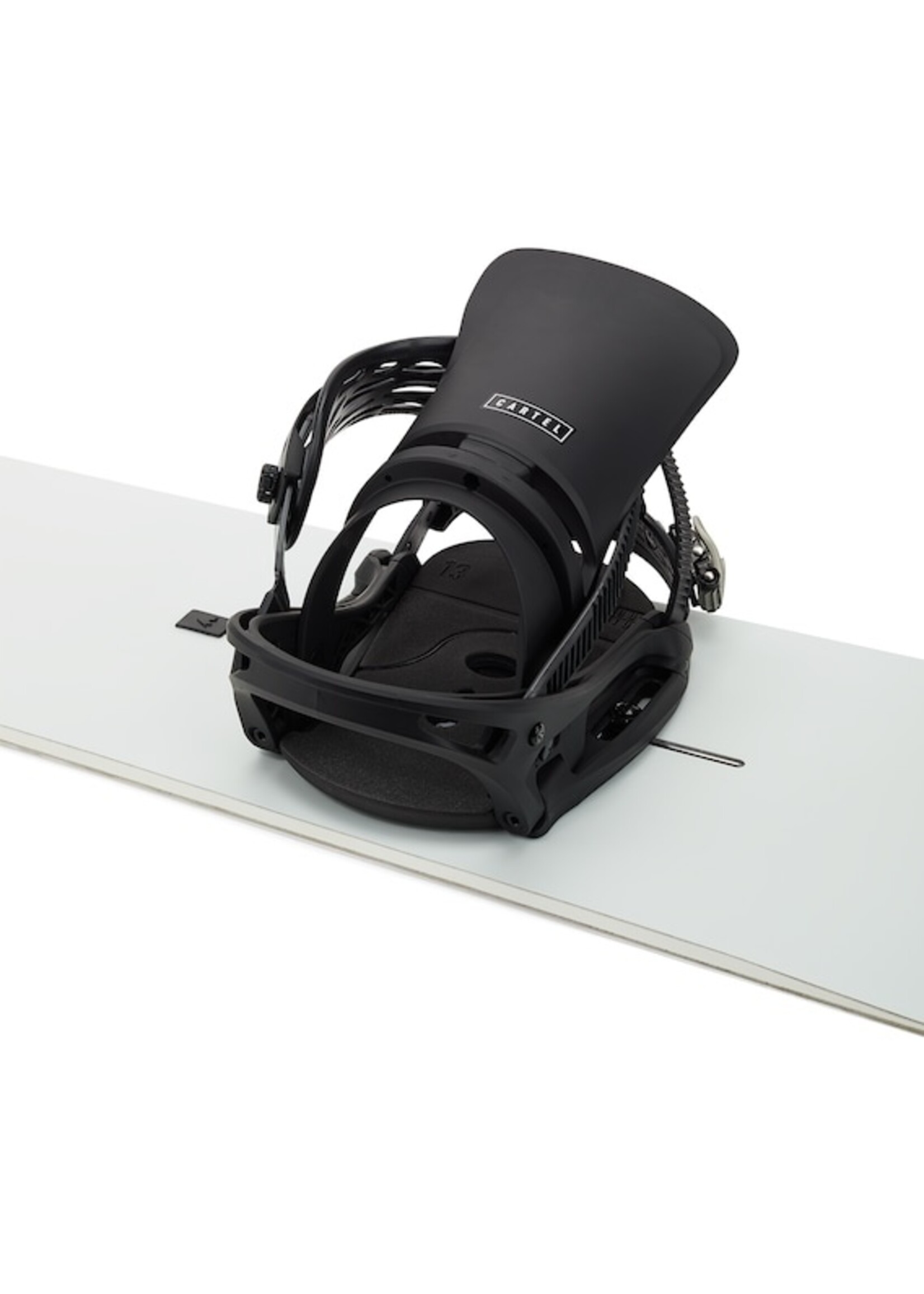 Burton Mens Cartel EST Snowboard Bindings - Black