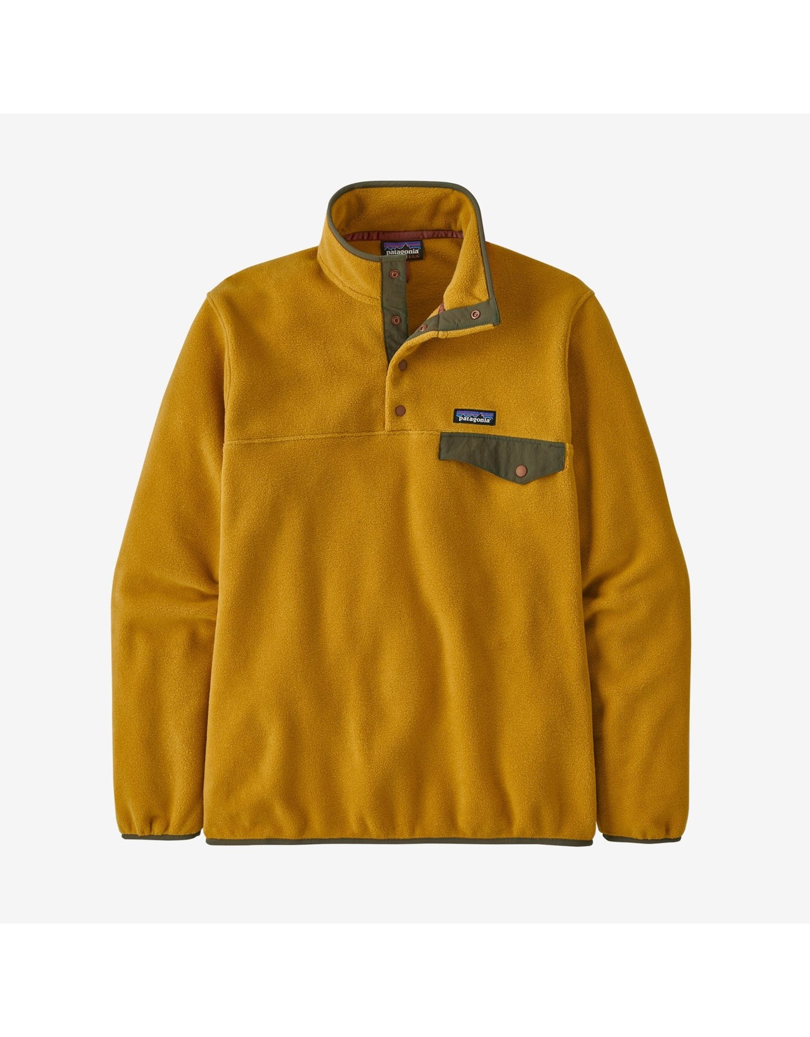 Patagonia M Lightweight Synchilla Snap-T Fleece Pullover- Cabin Gold