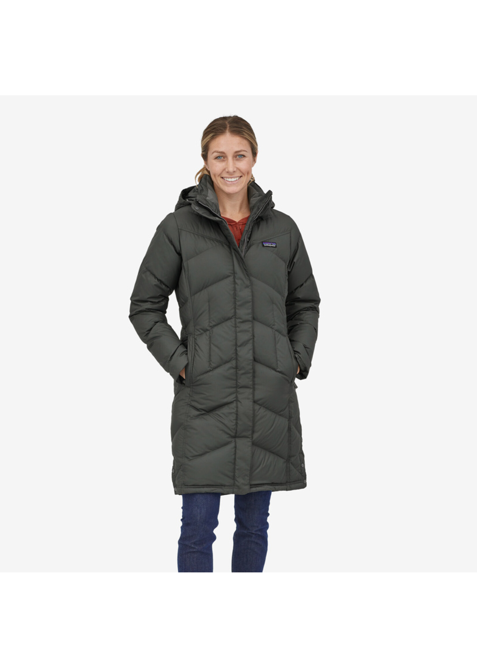 Patagonia W's Down With It Parka Forge Grey