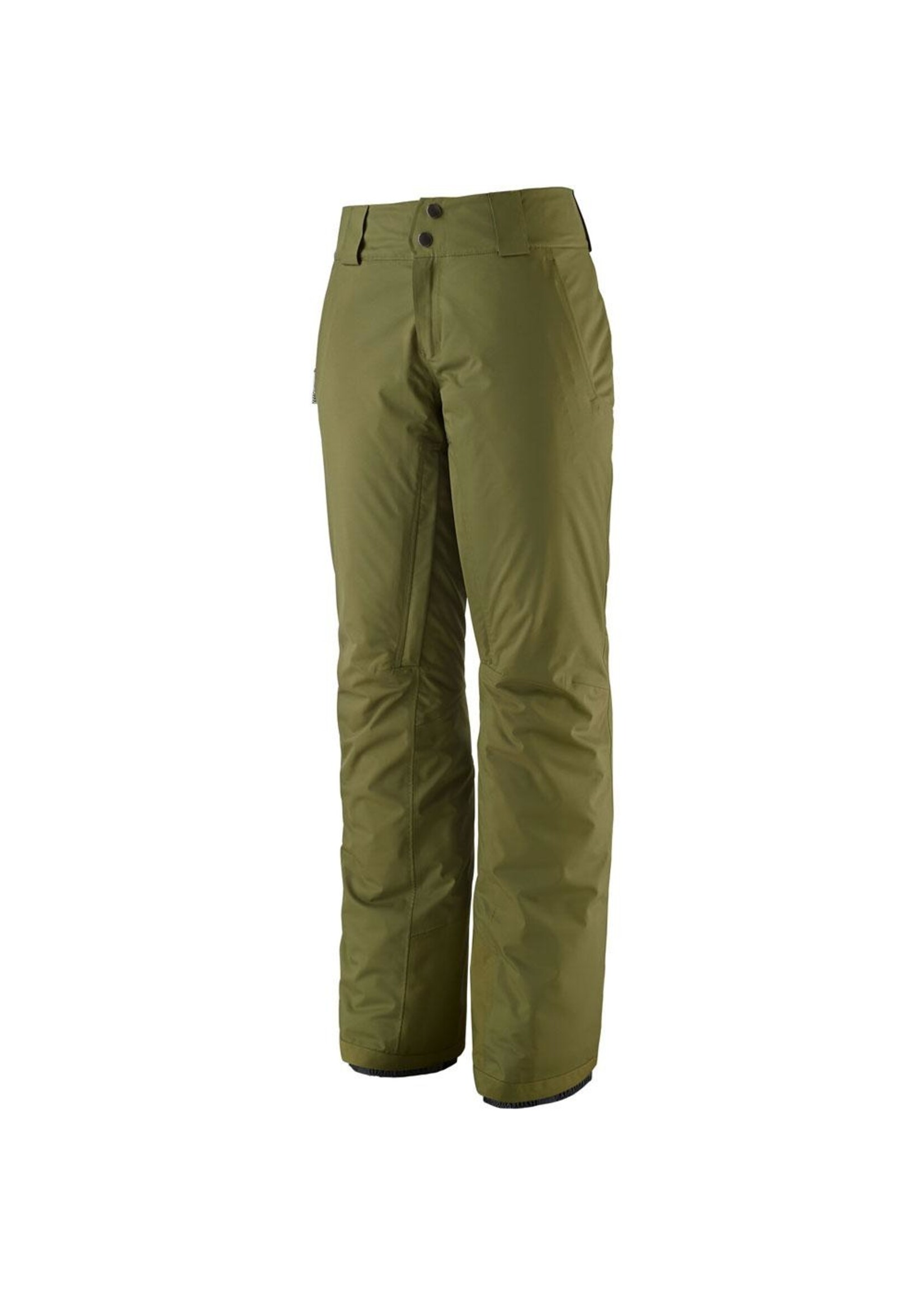 Patagonia W Insulated Snowbelle Pants - Reg Palo Green