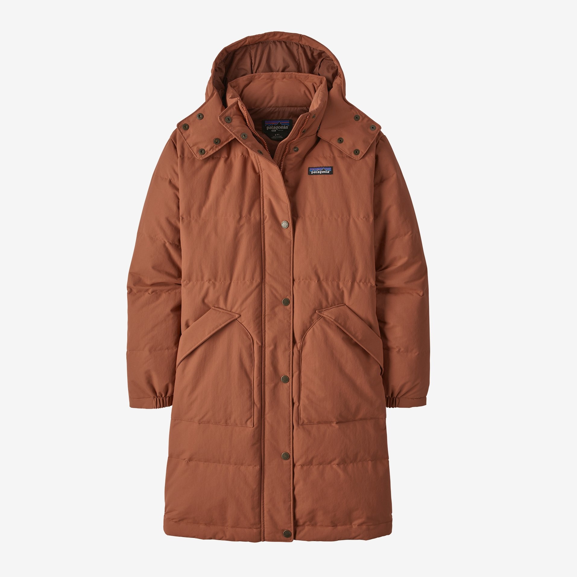 Patagonia Women s Downdrift Parka XL Sisu Brown